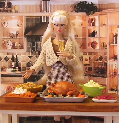 barbie turkey table|Barbie Thanksgiving Table .